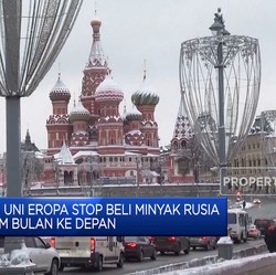 Uni Eropa Setop Impor Minyak Rusia Selama 6 Bulan