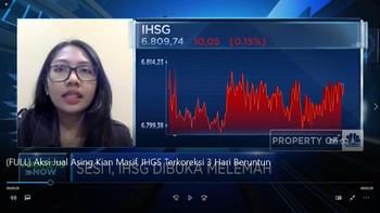 Aksi Jual Asing Kian Masif, IHGS Tersungkur 3 Hari Beruntun