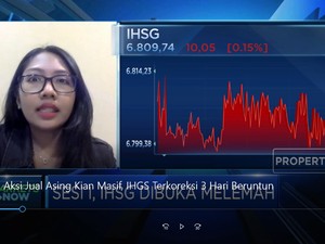 Aksi Jual Asing Kian Masif, IHGS Tersungkur 3 Hari Beruntun