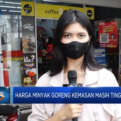 Harga Minyak Goreng Kemasan Masih Tinggi