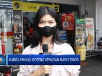 Harga Minyak Goreng Kemasan Masih Tinggi