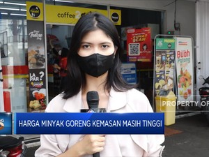 Harga Minyak Goreng Kemasan Masih Tinggi