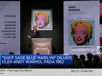 Lelang Lukisan Marilyn Monroe Cetak Rekor USD 195 Juta