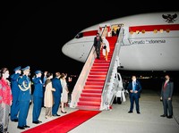 Jokowi dan Iriana Tiba di Negaranya Joe Biden