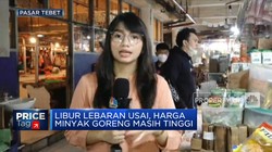 Stok Kian Tipis, Harga Minyak Goreng Masih Mahal