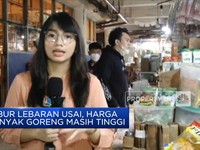 Stok Kian Tipis, Harga Minyak Goreng Masih Mahal