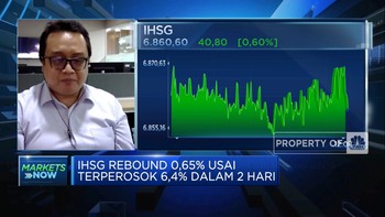 Usai Ambruk, IHSG Sesi I Sukses Rebound dan Menguat 0,60%