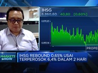 Usai Ambruk, IHSG Sesi I Sukses Rebound dan Menguat 0,60%