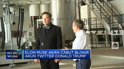 Elon Musk Mau Cabut Blokir Akun Twitter Donald Trump