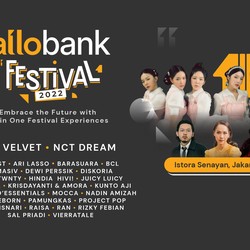 Nyari Tiket Allo Bank Festival? Nih Catat Tanggalnya