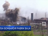 Duarrrr! Rusia Bombardir Pabrik Baja Ukraina