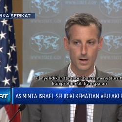 AS Minta Israel Selidiki Kematian Jurnalis Abu Akleh