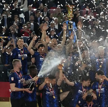 Momen Inter Milan Juara Coppa Italia 2022 Usai Sikat Juventus