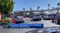 Makin Mahal, Harga Bensin di AS Pecah Rekor
