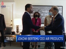 Bahas Proyek Hilirisasi, Jokowi Bertemu CEO Air Products