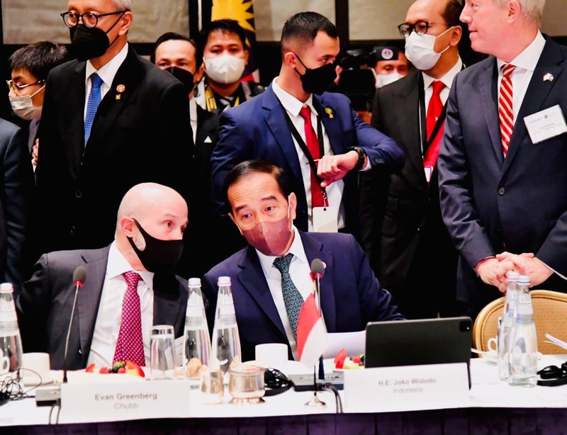 Bertemu CEOs AS, Presiden Jokowi Harapkan Kerja Sama Konkret. (: Laily Rachev - Biro Pers Sekretariat Presiden)