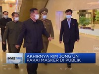 Akhirnya Kim Jong Un Pakai Masker di Publik