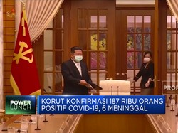 Darurat, Korut Konfirmasi 187 Ribu Orang Positif Covid-19