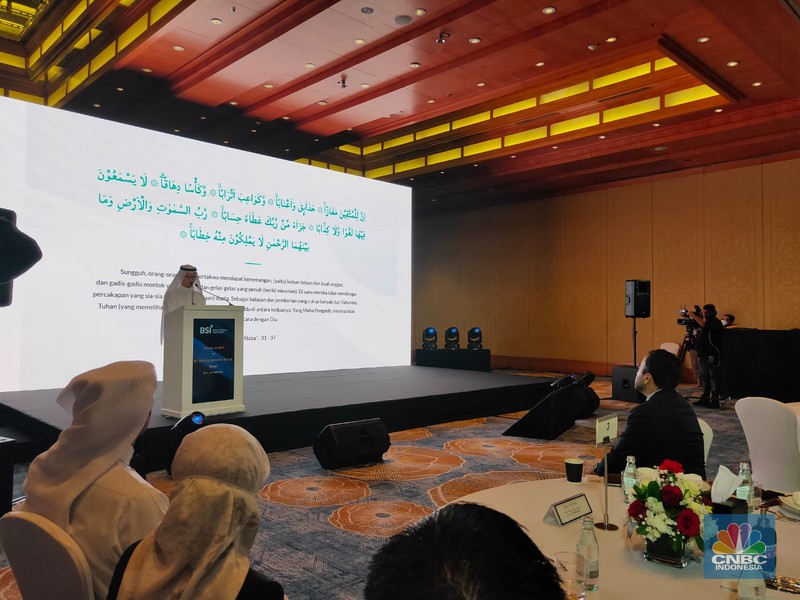 Grand launching representative office Bank BSI di Dubai, Jum'at, 13 Mei 2022. (CNBC Indonesia) Grand launching representative office Bank BSI di Dubai, Jum'at, 13 Mei 2022. (CNBC Indonesia)