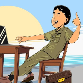 Gak Perlu Ngantor, PNS Bakal Kerja Bak Pegawai Startup
