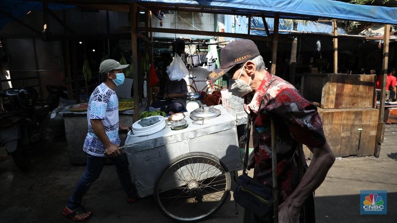 Pasar Petak Sembilan Segera Direvitalisasi (CNBC Indonesia/Tri Susilo)