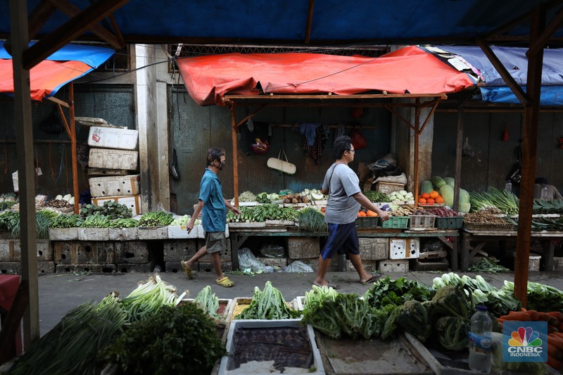 Pasar Petak Sembilan Segera Direvitalisasi (CNBC Indonesia/Tri Susilo)