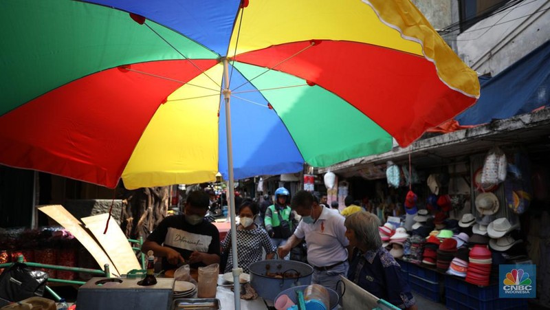 Pasar Petak Sembilan Segera Direvitalisasi (CNBC Indonesia/Tri Susilo)