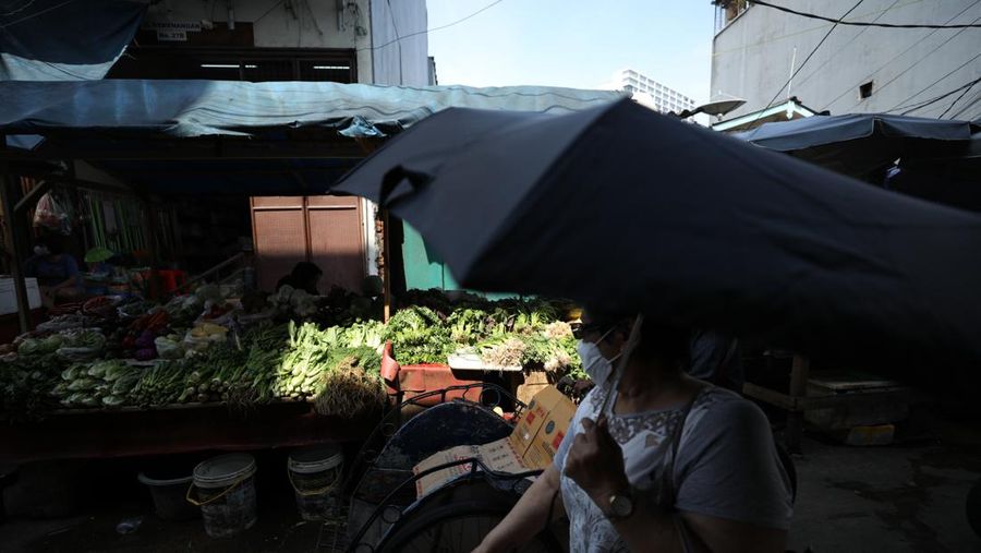 Pasar Petak Sembilan Segera Direvitalisasi (CNBC Indonesia/Tri Susilo)