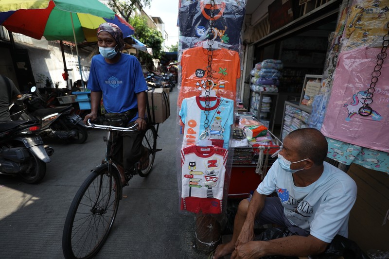 Pasar Petak Sembilan Segera Direvitalisasi (CNBC Indonesia/Tri Susilo)
