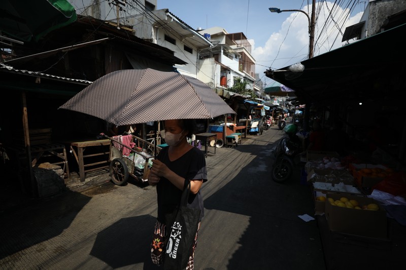 Pasar Petak Sembilan Segera Direvitalisasi (CNBC Indonesia/Tri Susilo)