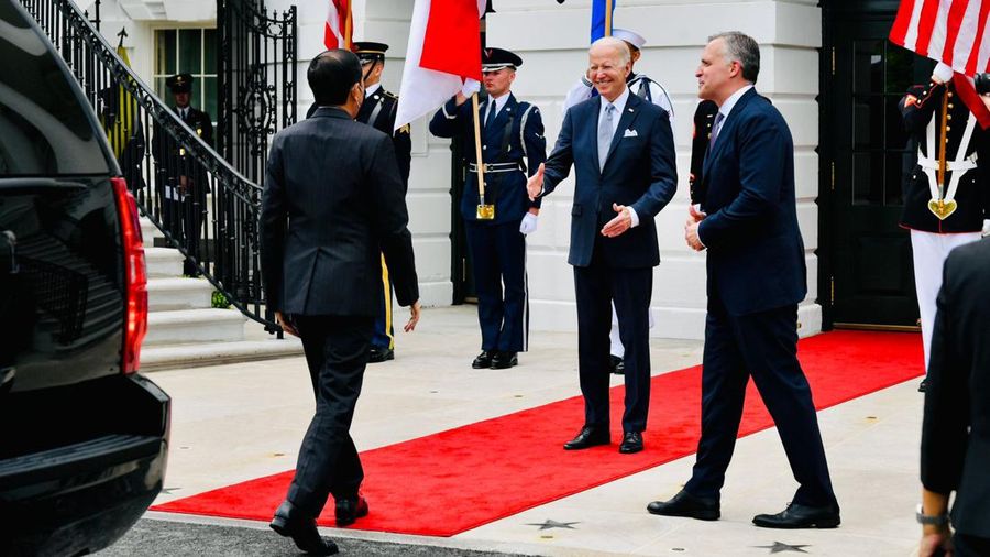 Presiden Jokowi Hadiri Jamuan Santap Malam Presiden Biden. (Biro Pers Sekretariat Presiden RI)