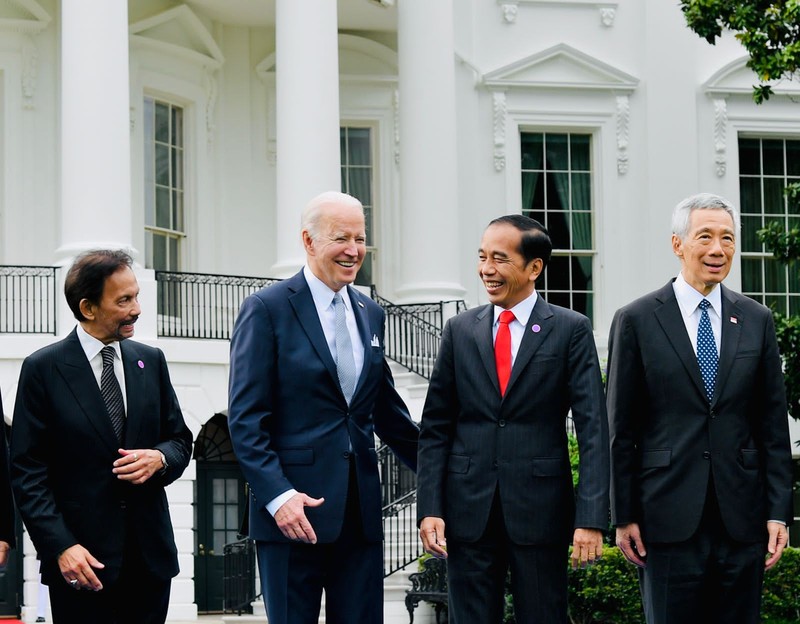 Presiden Jokowi Hadiri Jamuan Santap Malam Presiden Biden. (Biro Pers Sekretariat Presiden RI)
