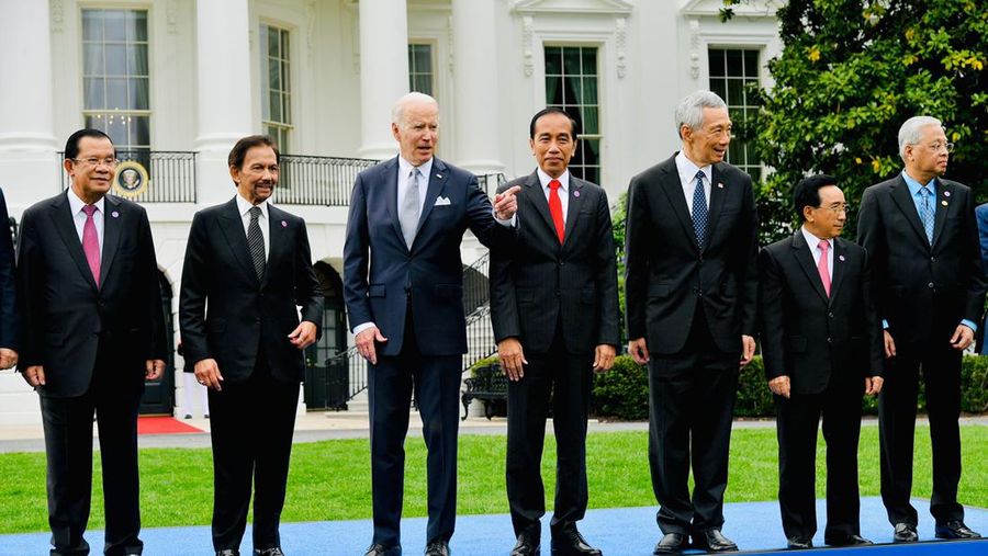 Presiden Jokowi Hadiri Jamuan Santap Malam Presiden Biden. (Biro Pers Sekretariat Presiden RI)
