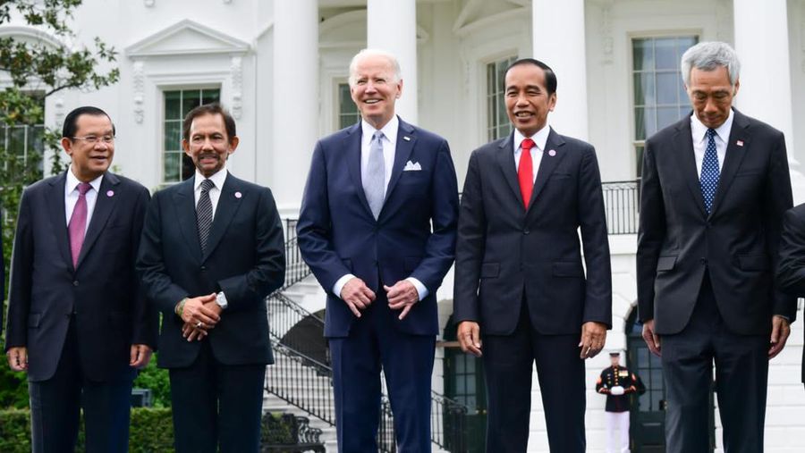 Presiden Jokowi Hadiri Jamuan Santap Malam Presiden Biden. (Biro Pers Sekretariat Presiden RI)