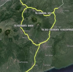 Harap Bersabar, Tol 'Segitiga Emas' Pasti Beres 2024