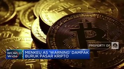 Menkeu AS 'Warning' Dampak Buruk Pasar Kripo