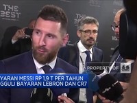 Top! Messi Jadi Atlet Termahal di Dunia