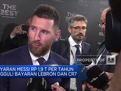 Top! Messi Jadi Atlet Termahal di Dunia
