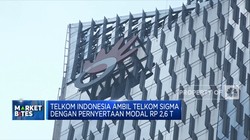 Market Bites: Adu Aksi Korporasi Dua Emiten Telko Raksasa RI
