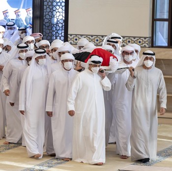 Putra Mahkota Abu Dhabi - MBZ Turut Makamkan Presiden UEA