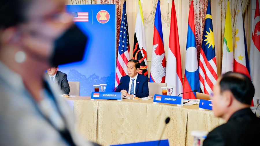 Jokowi ASEAN-AS (Laily Rachev - Biro Pers Sekretariat Presiden)