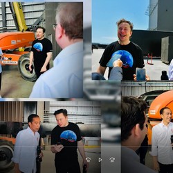 Bertemu Jokowi, Elon Musk Janji Sowan Bulan November