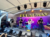 Idgitaf & Nadin Amizah Sapa Pecinta BNI Java Jazz On The Move