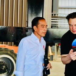 Elon Musk Bawa Kabar Bahagia ke Jokowi, PHP Lagi Engga Ya?