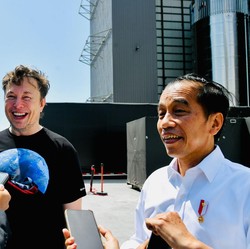 Pedenya Jokowi: Saya Yakin Tesla Bangun Pabrik di RI