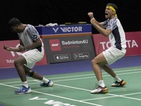Potret India Juara Thomas Cup 2022