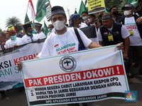 Petani Sawit Kirim 'Surat Cinta' Jokowi Buka Lagi Ekspor CPO?