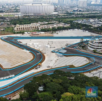 Bak Kuda Lumping, Potret Terbaru Sirkuit Formula E Ancol