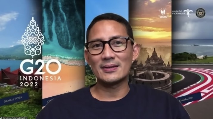 Sandiaga Uno, Menteri Pariwisata dan Ekonomi Kreatif (Tangkapan layar youtube Sandiuno TV)