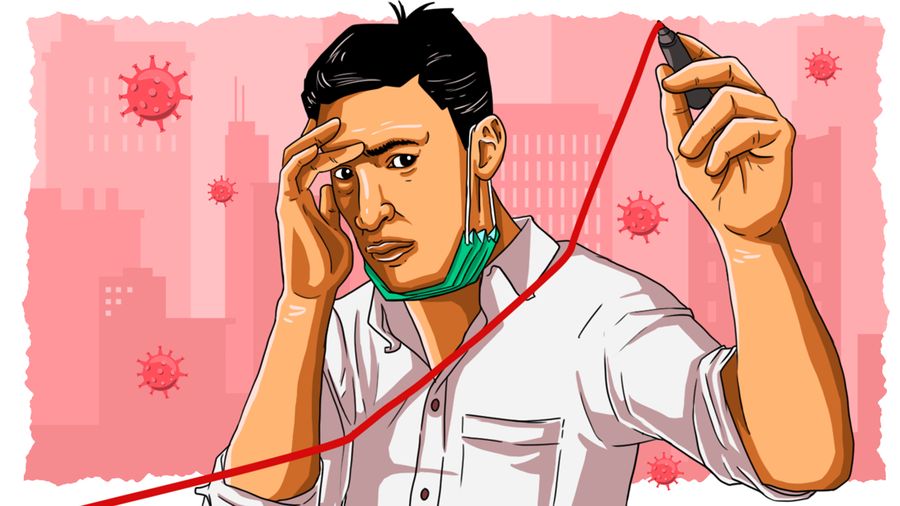 Covid RI Naik Pasca Libur vs Lepas Masker Jokowi, Aku Kudu Piye?